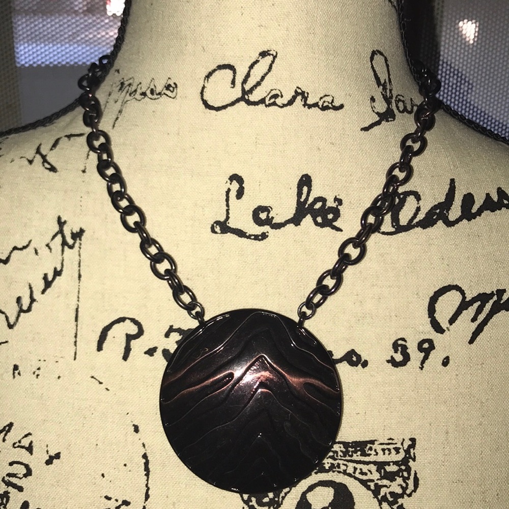 Dana Buchman Bronze necklace NWOT