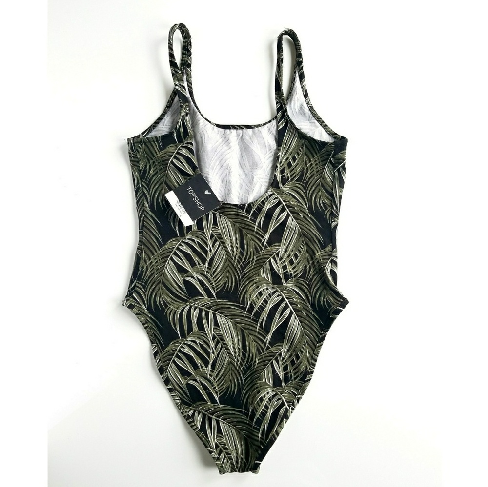 new Topshop Bodysuit 'Soleil Paradis' High Thigh - Picture 8 of 8
