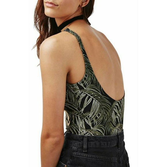 new Topshop Bodysuit 'Soleil Paradis' High Thigh - Picture 4 of 8