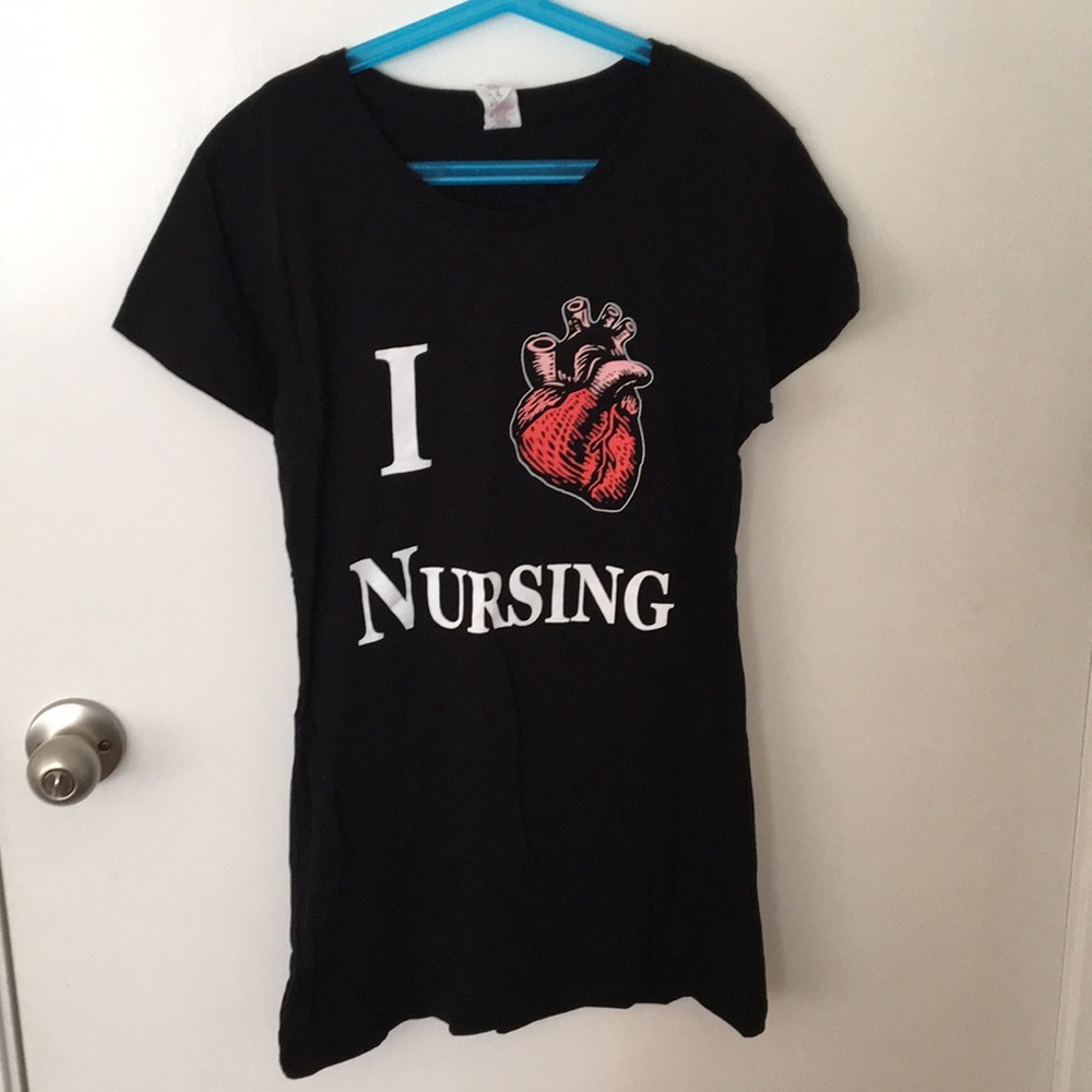I Love Nursing Tee