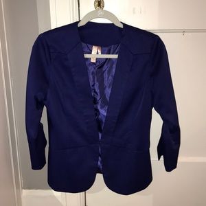 Royal blue blazer