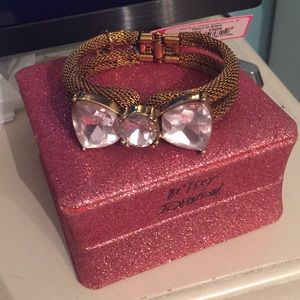 Betsey Johnson Bow Bracelet