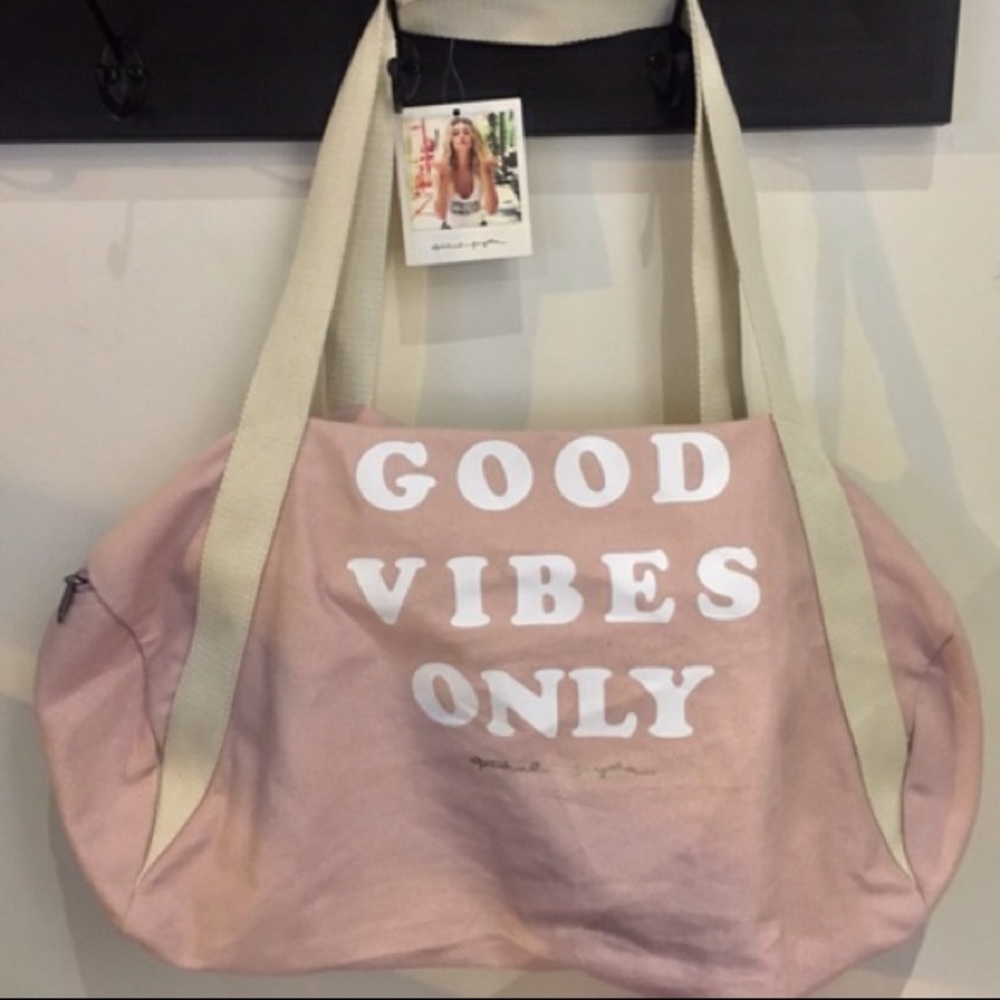 Spiritual Gangster duffel bag.