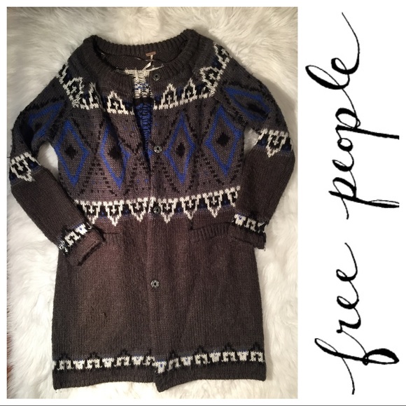 Free People Sweaters - Size Small Free People long sweater coat cardigan