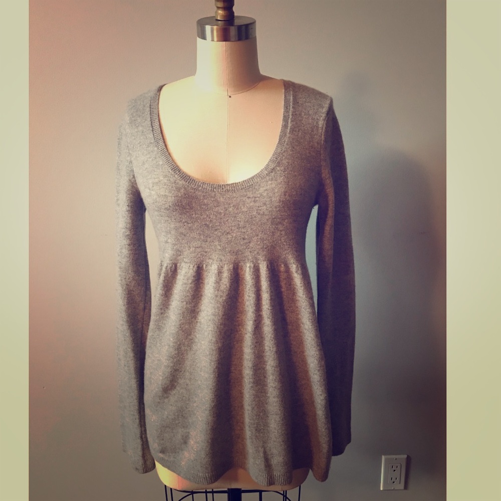 Vince grey cashmere sweater