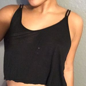 Black Crop Top