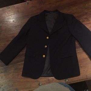 kids navy blue blazer