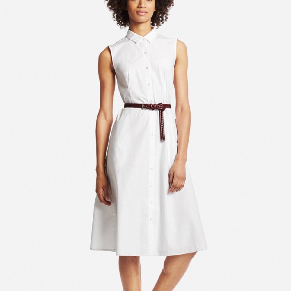UNIQLO Sleeveless Shirtdress