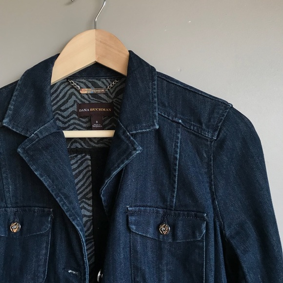 dana buchman denim jacket