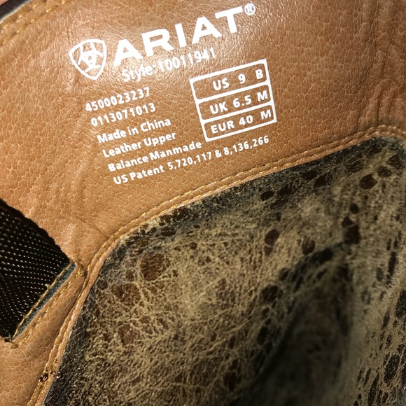 Ariat zahara leather boots - Picture 2 of 8