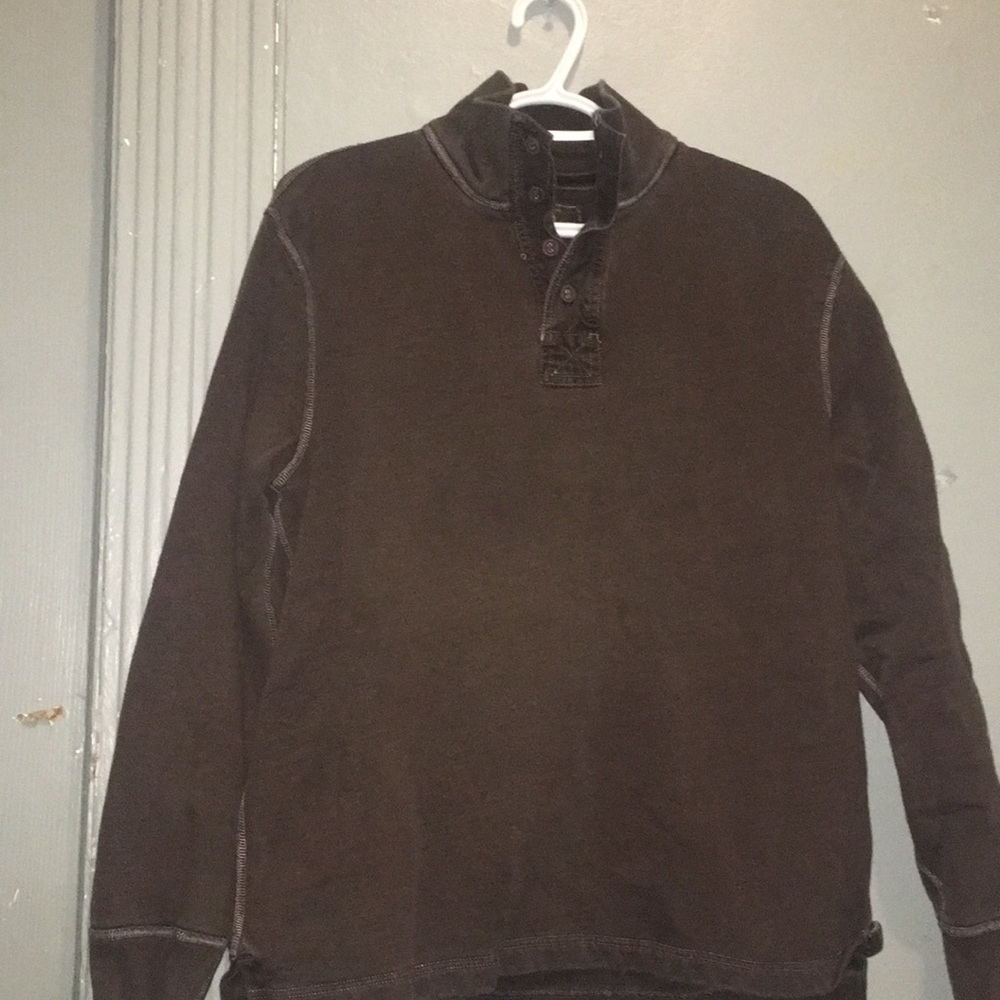 Dark brown J crew sweater