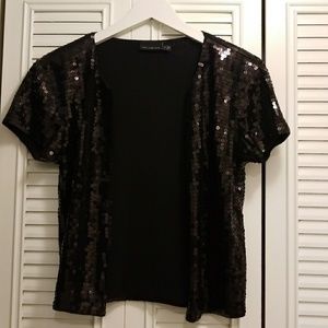 Sparkly cover up The Limited black