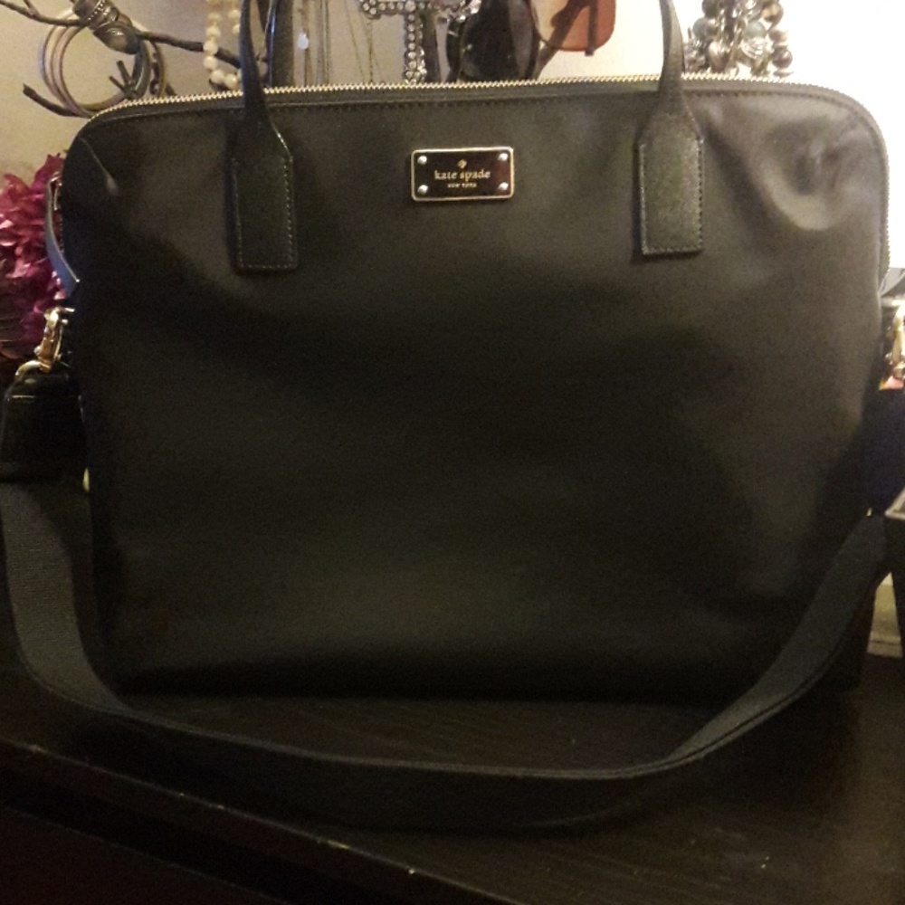 Black handbag