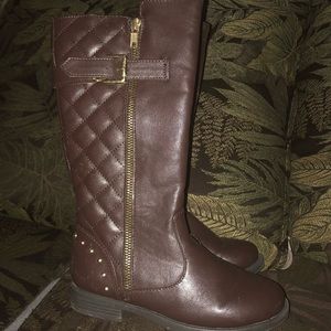 Bongo Girls Size 13 Quilted Riding Boot