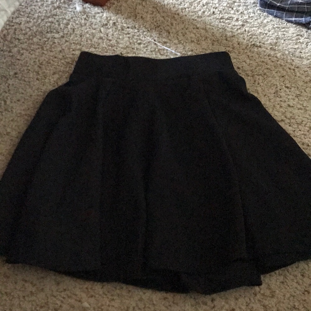 Black Circle Skirt