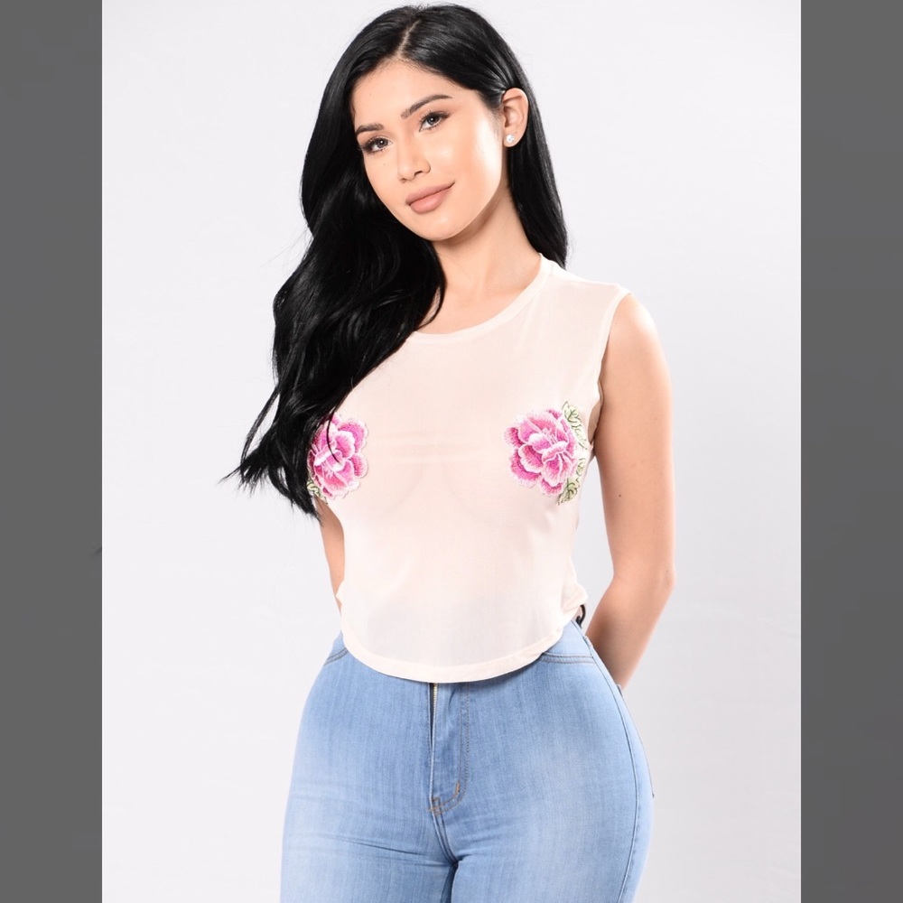 Fashion Nova mesh top