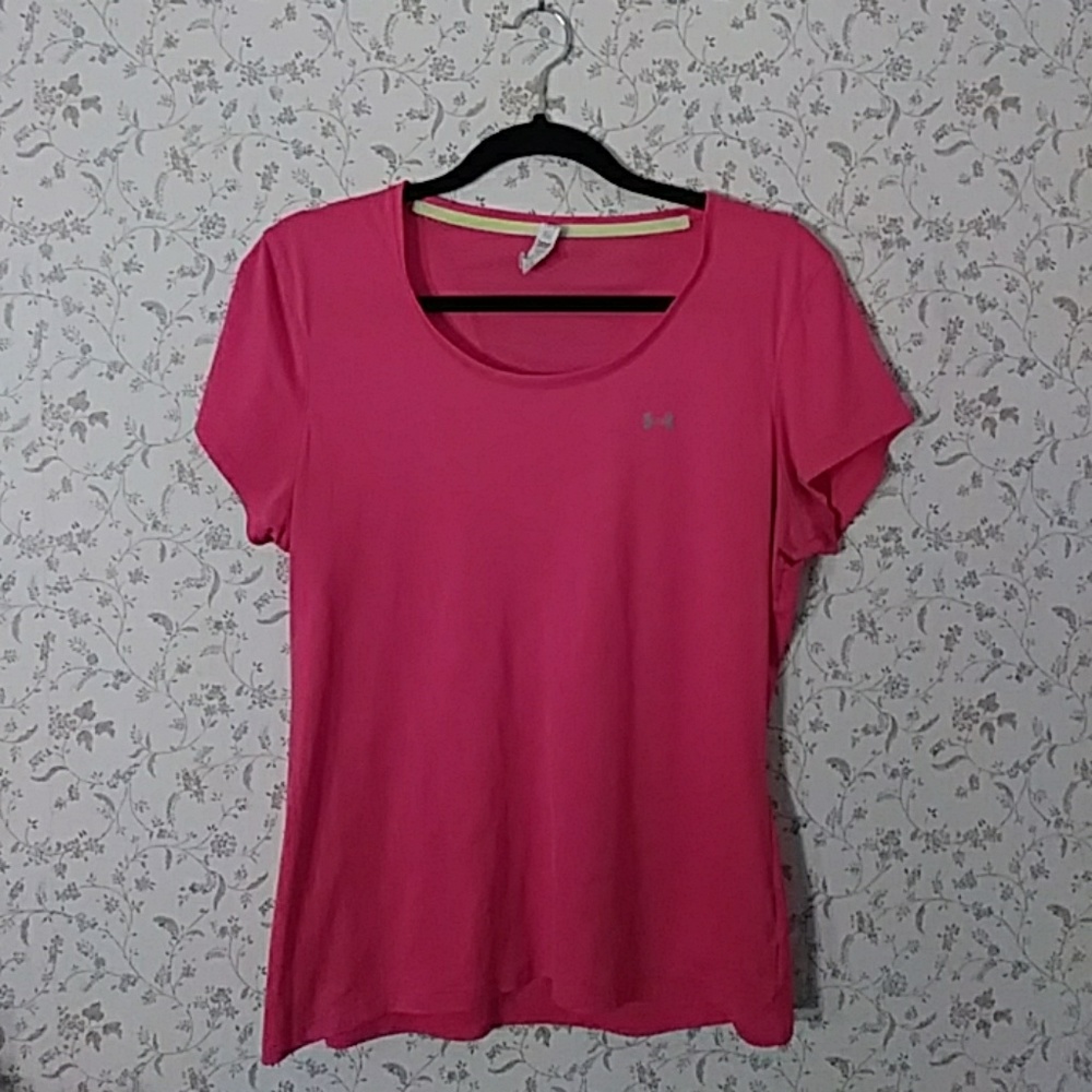 Neon Pink Under Armour T-Shirt