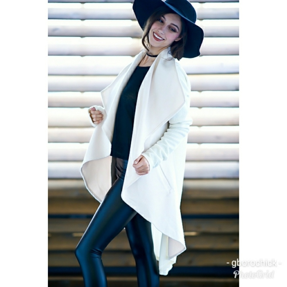 ⬇️$50 'Fawn' Draped Cardigan