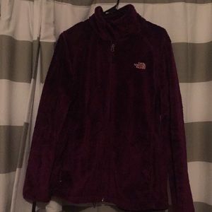 North face fill zip fleece