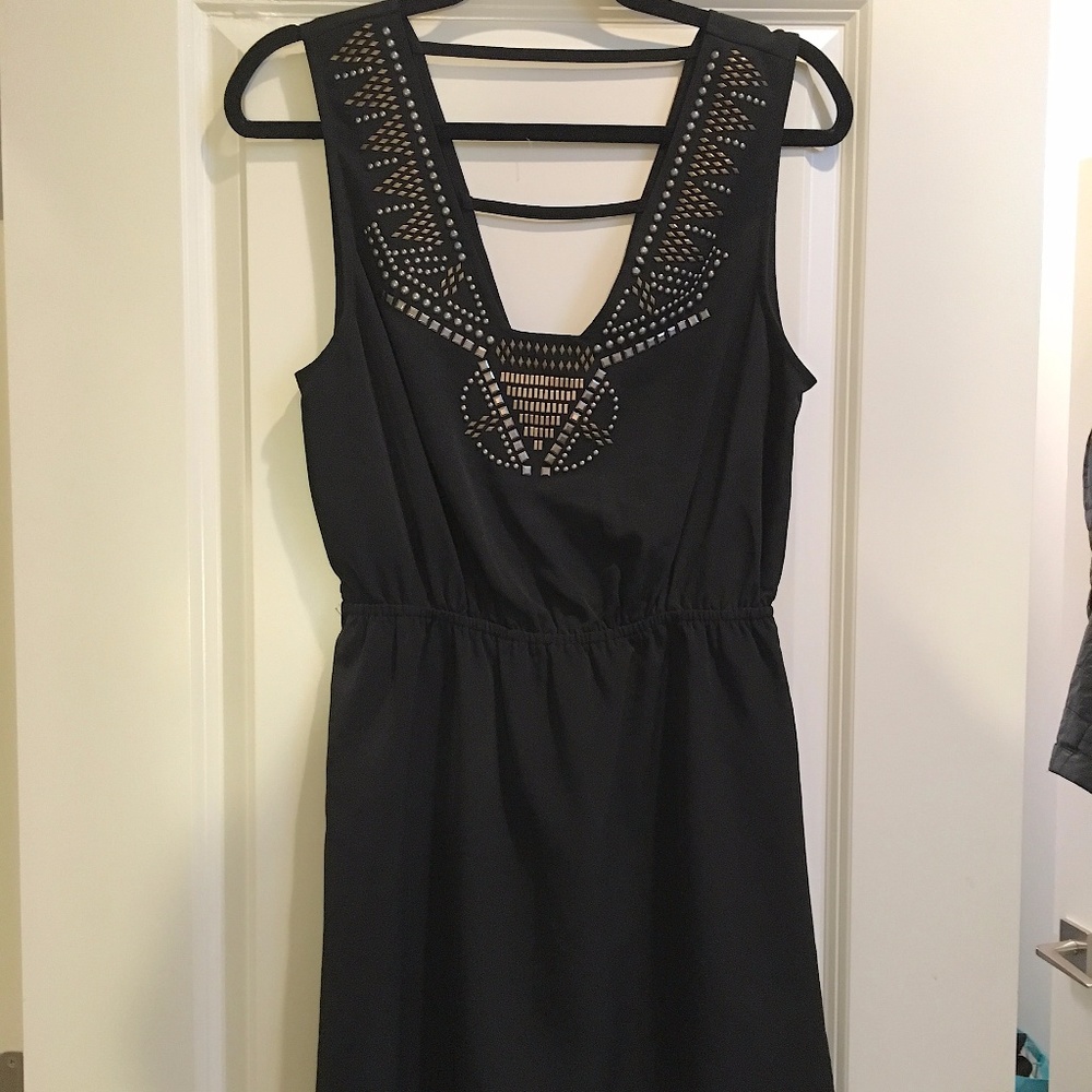 Ecote Urban Outfitters Mini Black Cocktail Dress