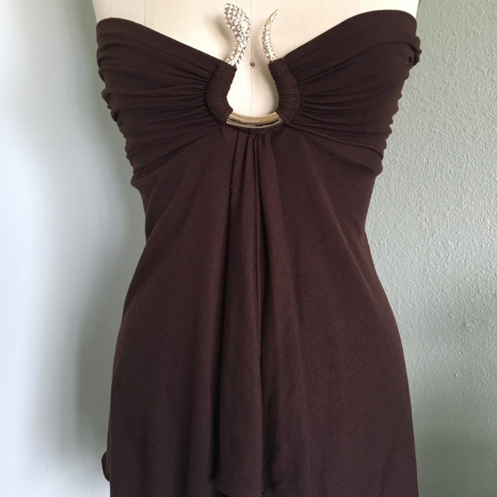 Strapless top