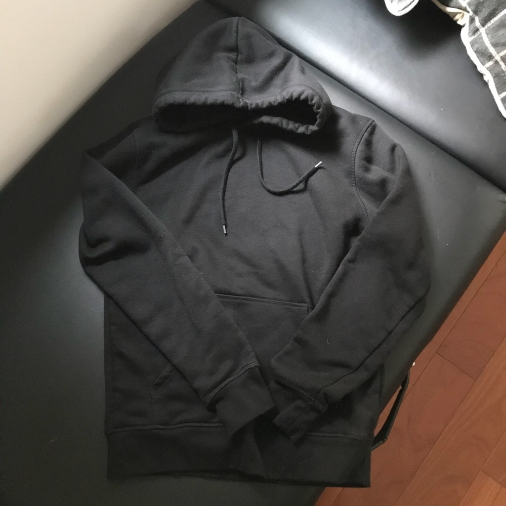 Black hoodie