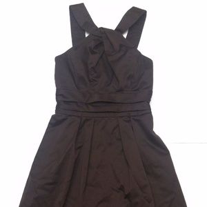 David's Bridal Brown A-Line Dress Women's Size 4