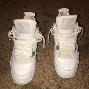 Pure money 4’s (jordan retro 4’s)