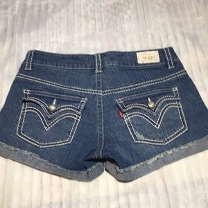 Levi's denim shorts