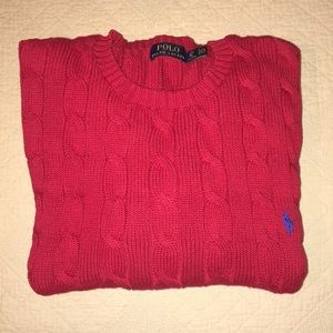 Polo Ralph Lauren red sweater