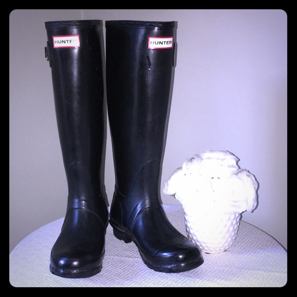 Hunter rain boots