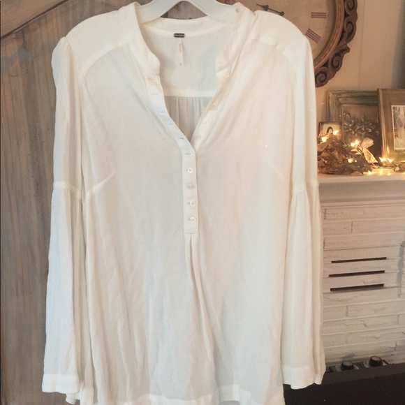Free people bell sleeve top - Picture 5 of 8
