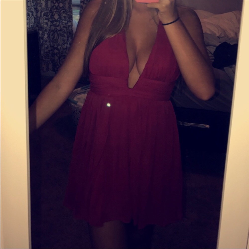 red “secret lover dress”