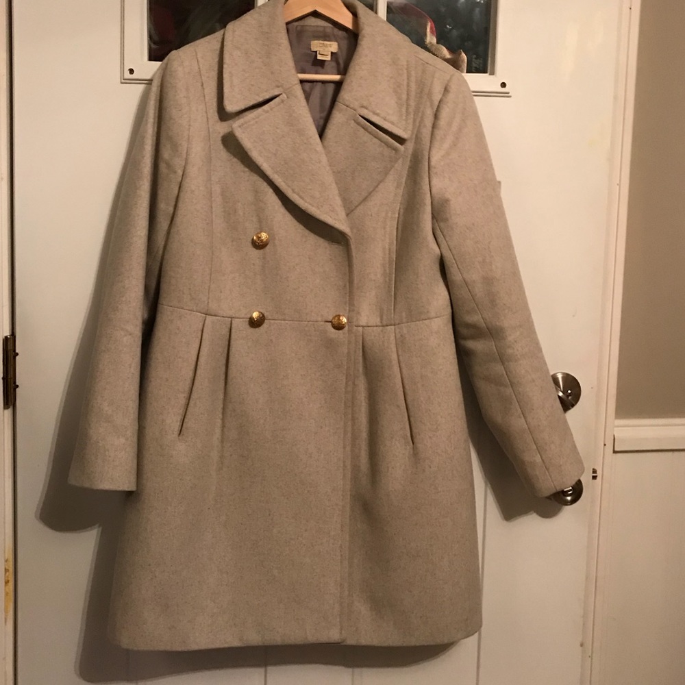 JCrew factory, dress coat