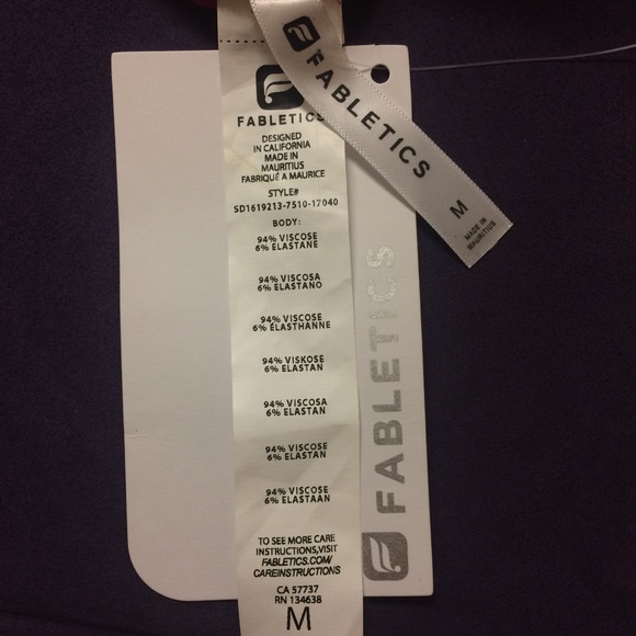 FABLETICS PINK PLUMB ROMPER! - Picture 4 of 4