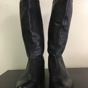 Franco Sarto Knee high leather riding boots