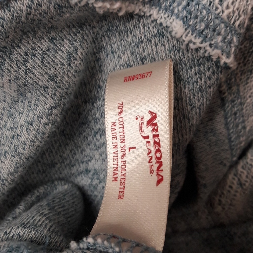 ARIZONA JEAN CO Pullover Sweater Blue/Green - Picture 8 of 8