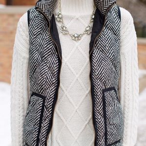 Herringbone vest ❄️