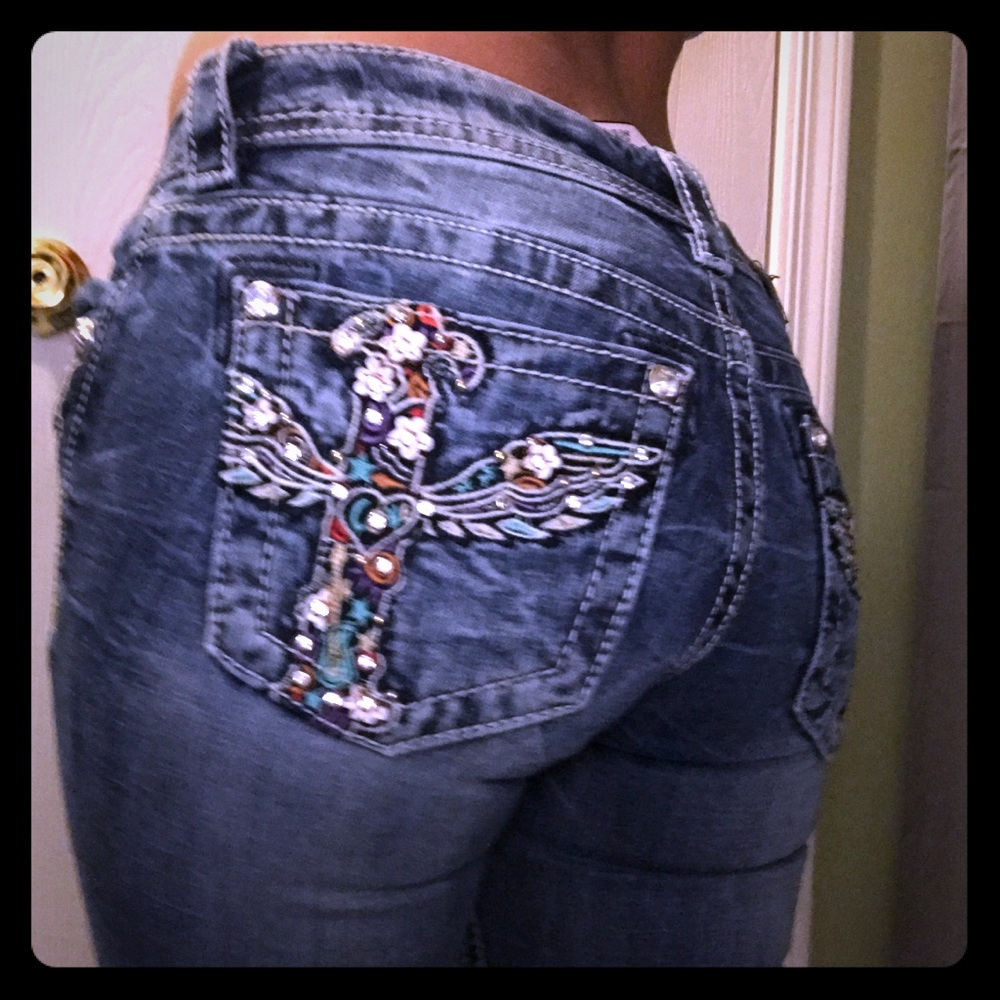 Miss me color jeans 26