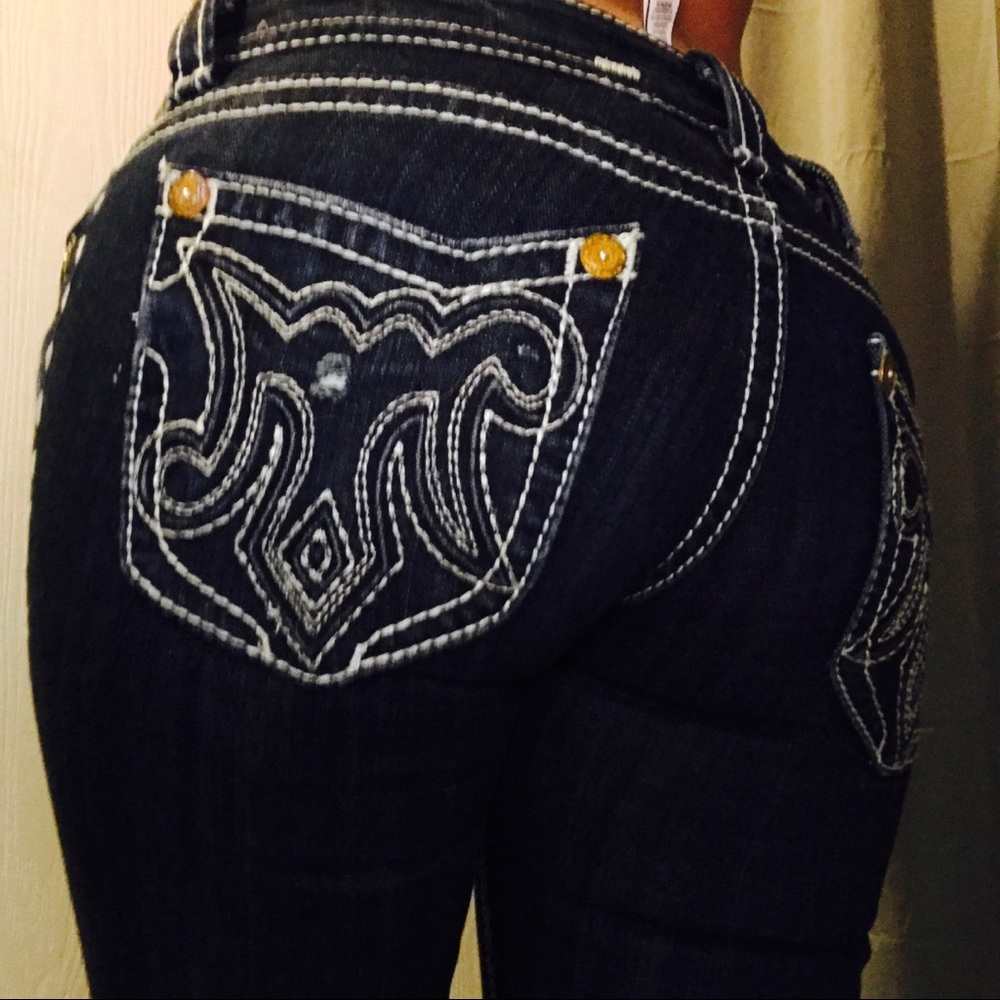 MEK denim dark wash