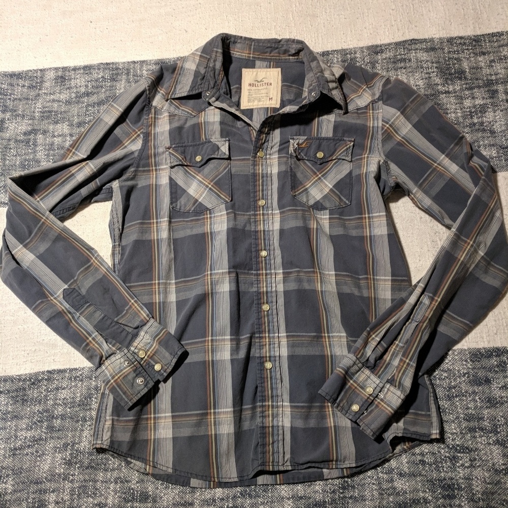 Western style Hollister button down