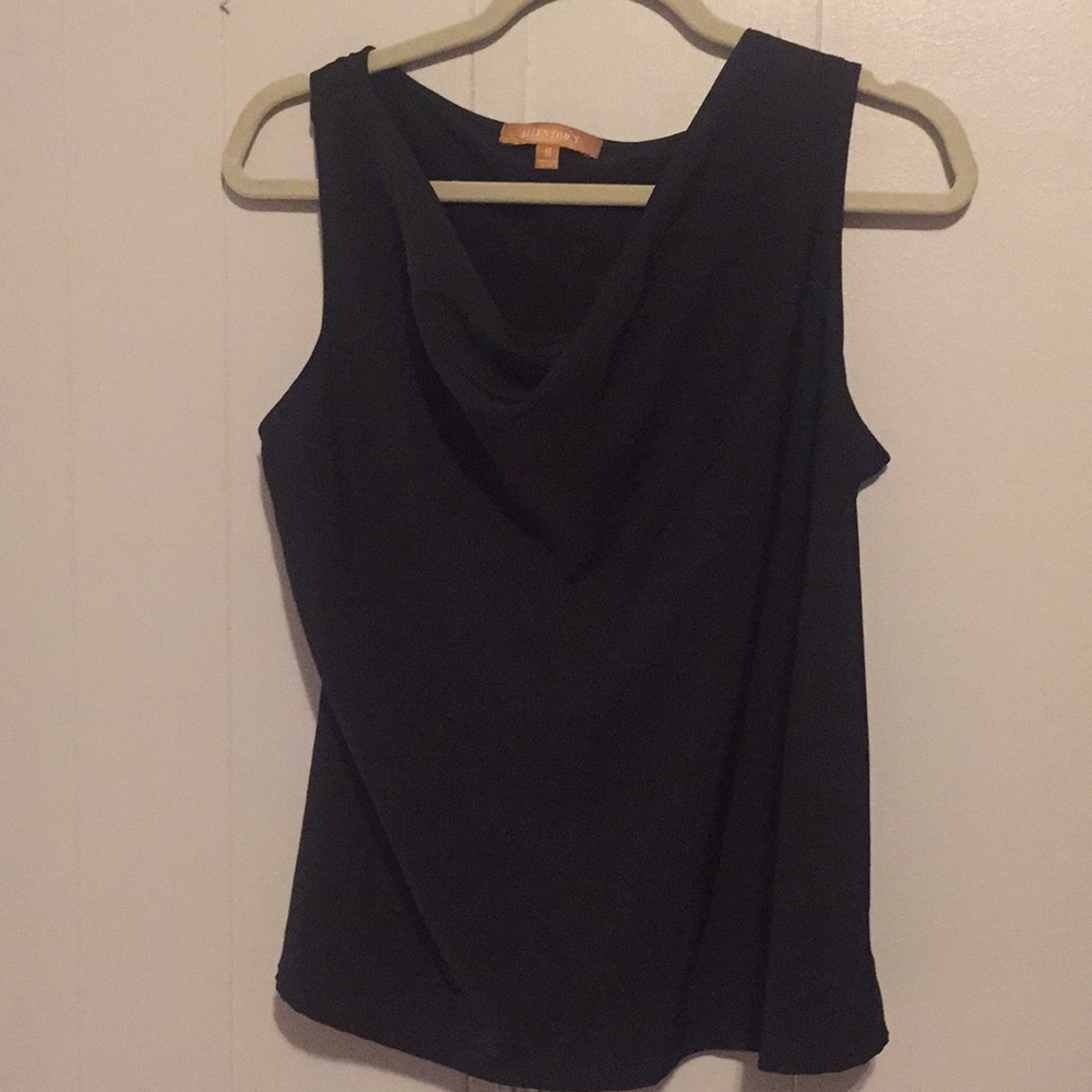 Silky black top