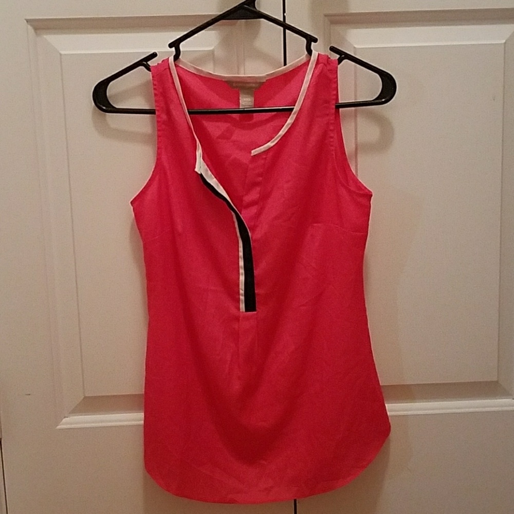 Pink Banana Republic satiny tank top