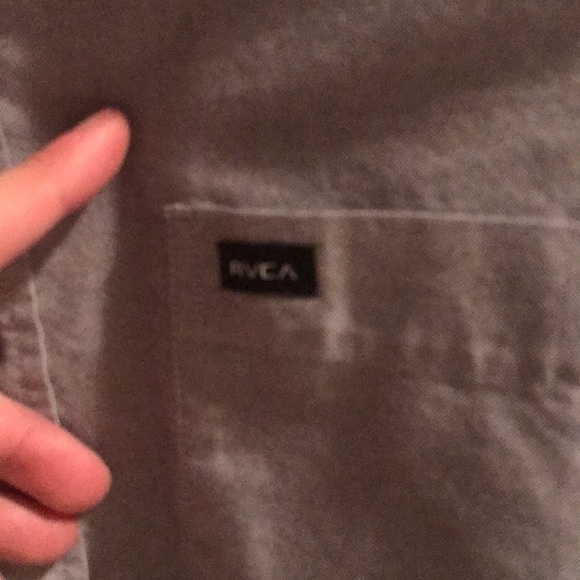 RVCA casual button down shirt - Picture 2 of 3