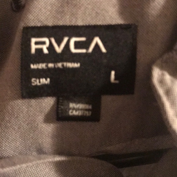 RVCA casual button down shirt - Picture 3 of 3
