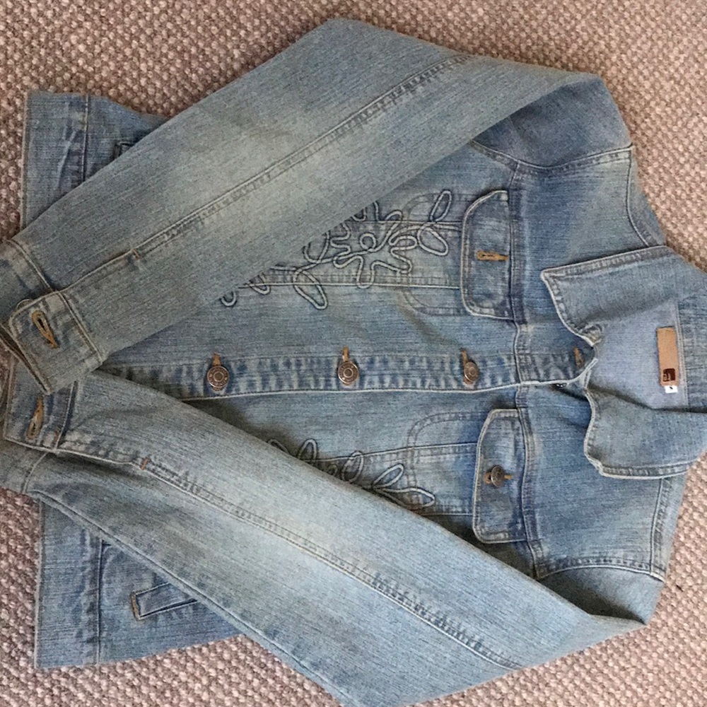 Light blue woman’s denim jacket size s