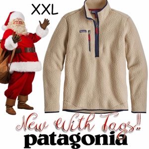 NWT Patagonia Retro Pile Fleece PuLLOVER