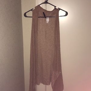 Size medium sleeveless cardi