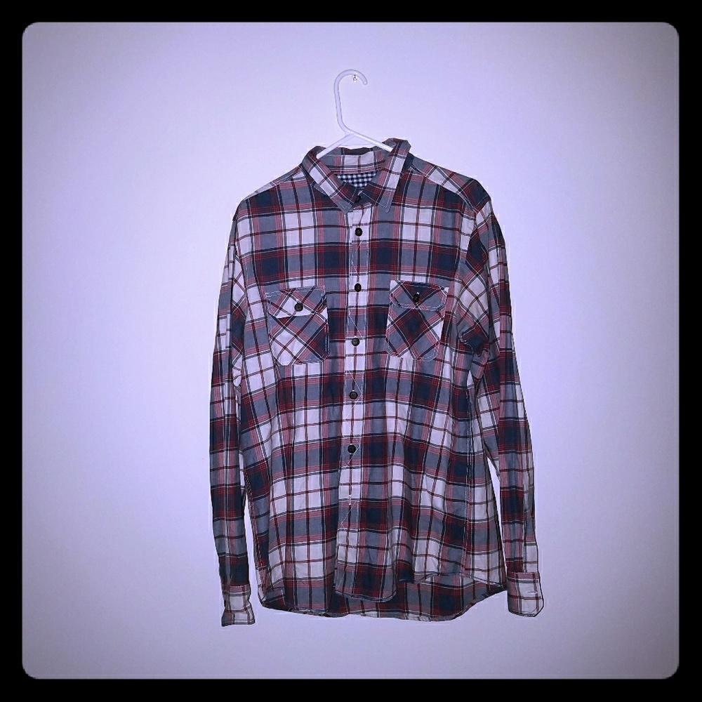 Ben Sherman Plaid Button Up