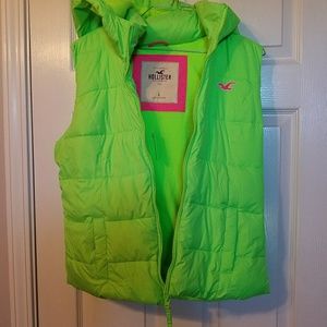 Hollister hooded vest